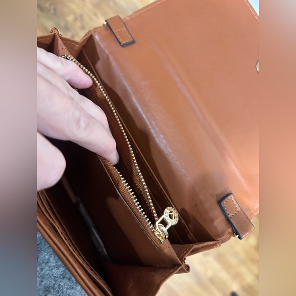 ++FREE with $175 purchase++
 Valentino Orlandi Brown Crossbody Bag - Picture 9 of 16